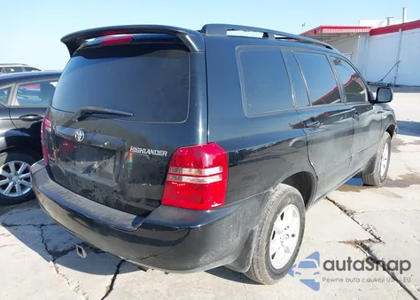 2001 Toyota Highlander V6 from USA, damaged, VIN JTEHF21A110002583